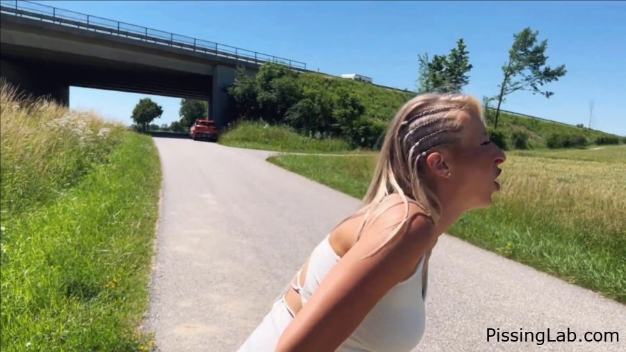 with dark desire Taiga Laloca - Pregnant Extreme Public Piss - 2025 (golden pulse in urinate | pee flick)