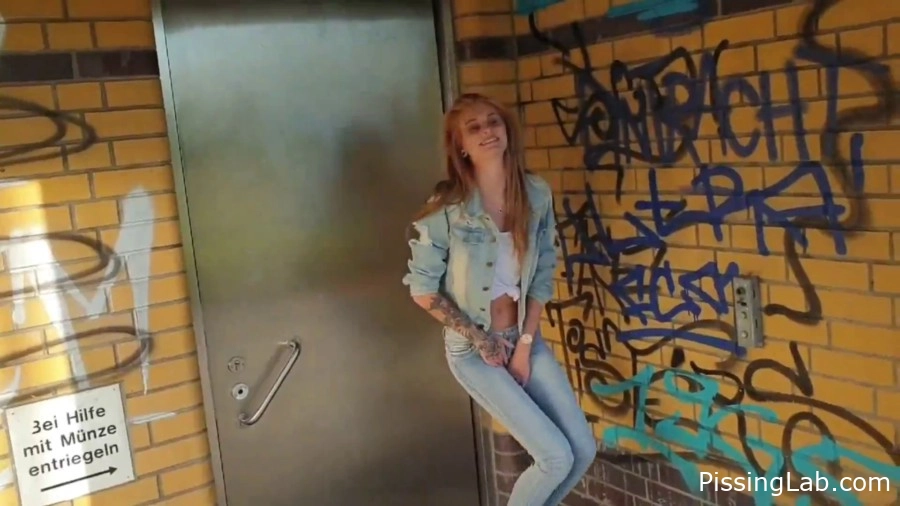 with fiery guest Lessia-Mia - Toilet? No Thanks! Since I Prefer To Piss In My Jeans! - 2025 (pee pouring video | peaceful pee moment)